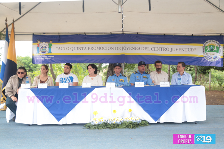 Centro de Formación y Desarrollo Juvenil de la Policía gradúa a 130 jóvenes en diferentes cursos técnicos