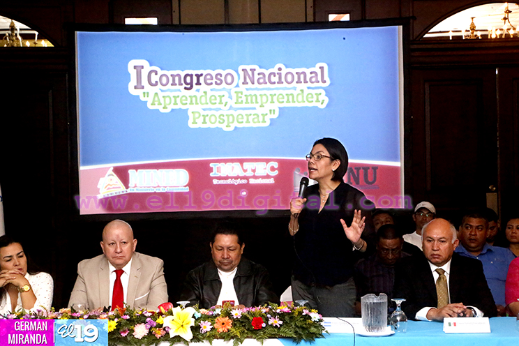 Celebran en Managua I Congreso Nacional del ‘Programa Aprender, Emprender, Prosperar’
