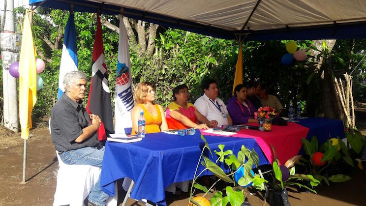 Entregan proyecto de electrificación en El Sincohoyo, Nandasmo