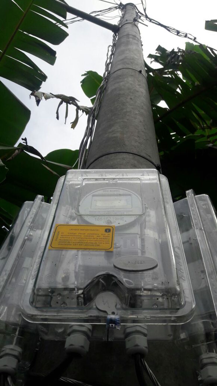 Entregan proyecto de electrificación en El Sincohoyo, Nandasmo