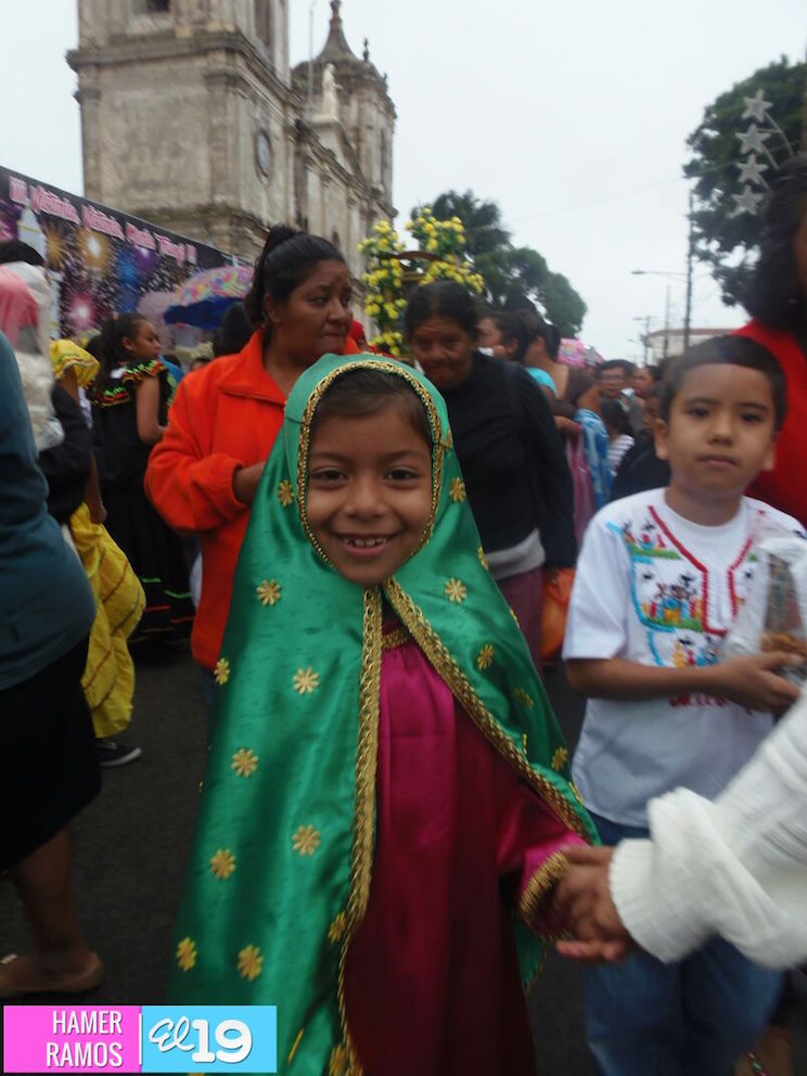 Jinotepe rindió homenaje a la Virgen de Guadalupe