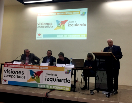 Se comparte en Berlín el éxito del modelo Cristiano, Socialista y Solidario