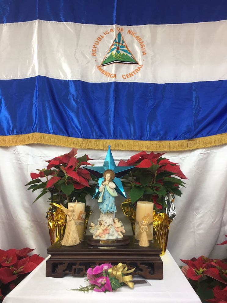Embajada de Nicaragua en Taiwán celebra con fervor a la Purísima Inmaculada Concepción de María
