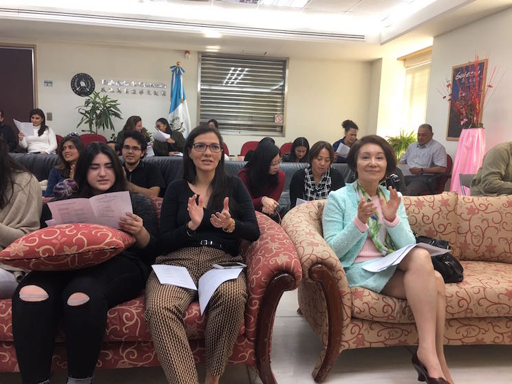 Embajada de Nicaragua en Taiwán celebra con fervor a la Purísima Inmaculada Concepción de María