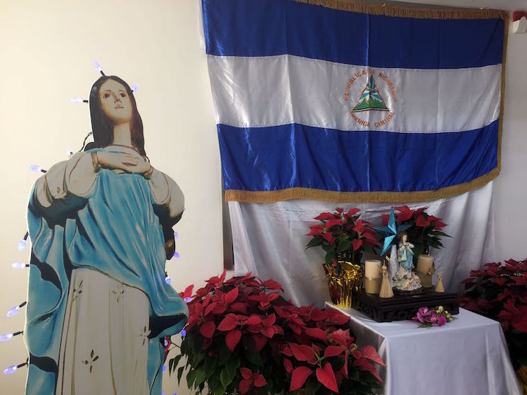 Embajada de Nicaragua en Taiwán celebra con fervor a la Purísima Inmaculada Concepción de María