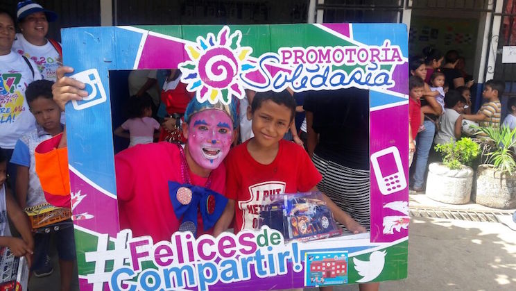 León: Rostros de tierna felicidad en entrega de juguetes