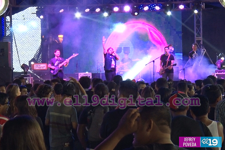 Bandas de Rock Nica encienden el Paseo de los Estudiantes