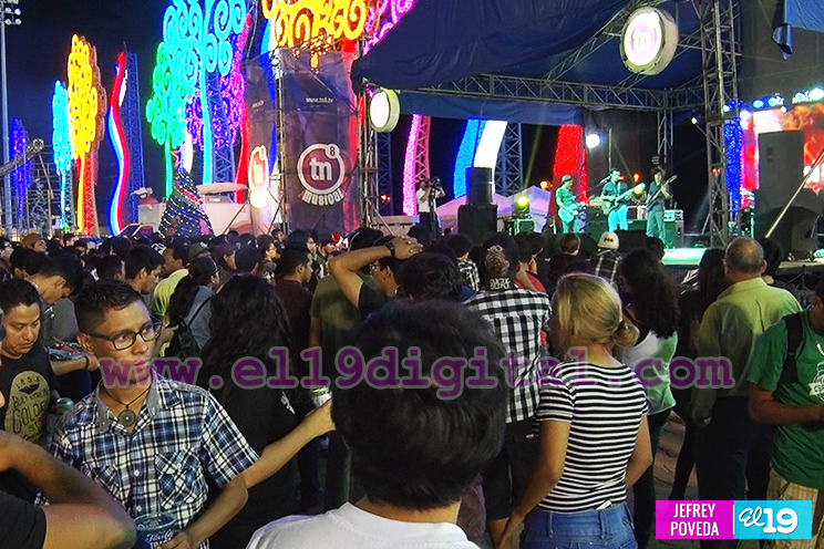 Bandas de Rock Nica encienden el Paseo de los Estudiantes
