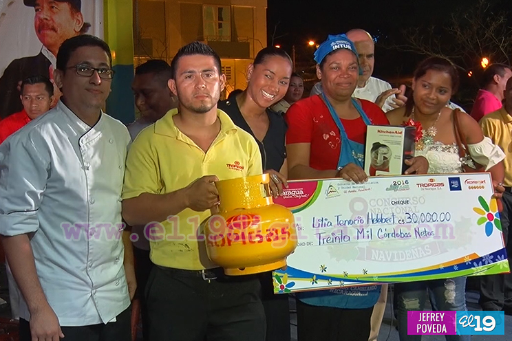 Rivas, Costa Caribe Sur y Granada ganan Concurso Nacional de Comidas Navideñas