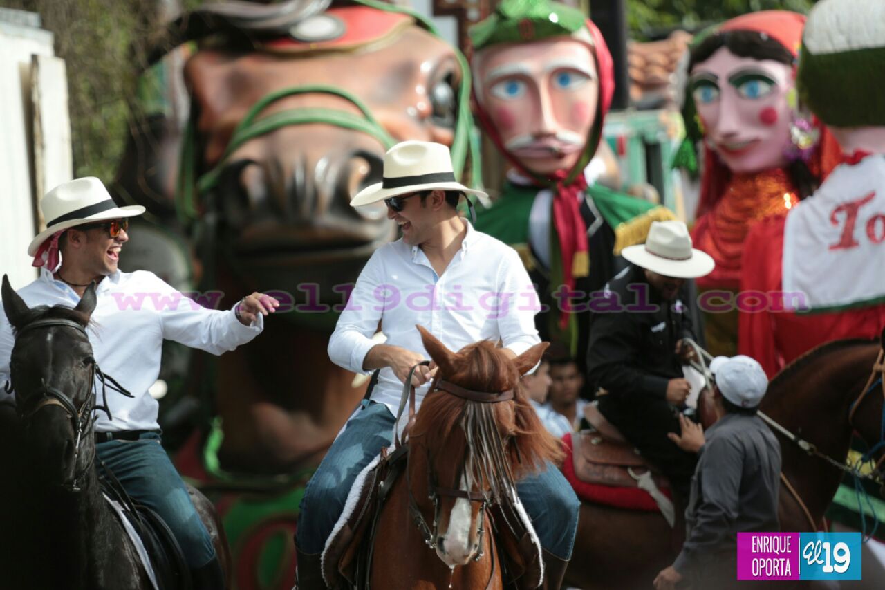 Espectacular desfile hípico en Estelí