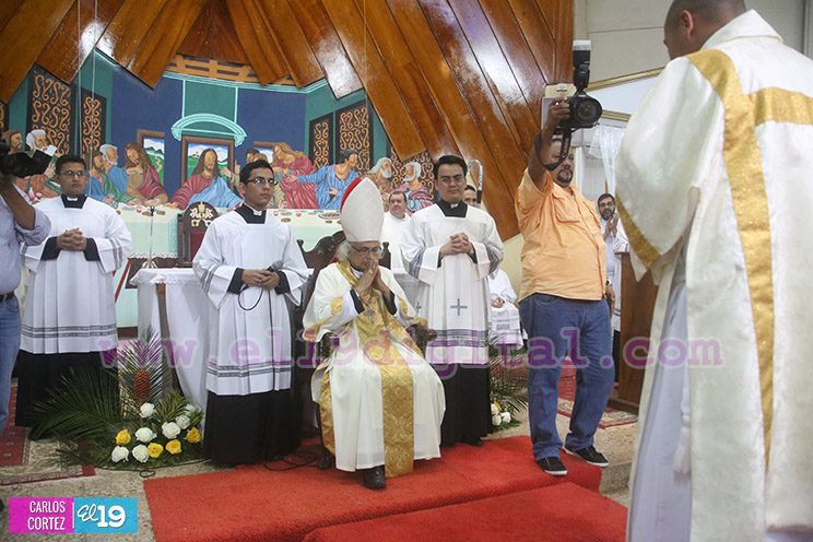 Cardenal Brenes ordena diacono al seminarista brasiñelo, Isael Felipe Da Silva