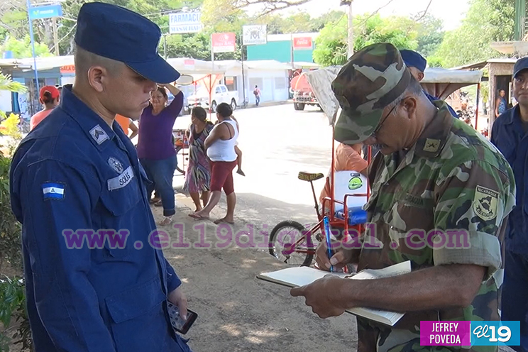 Amplia participación ciudadana en Ejercicio de Protección en San Rafael del Sur