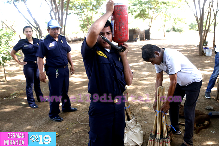 DGB inspecciona talleres artesanales de pólvora