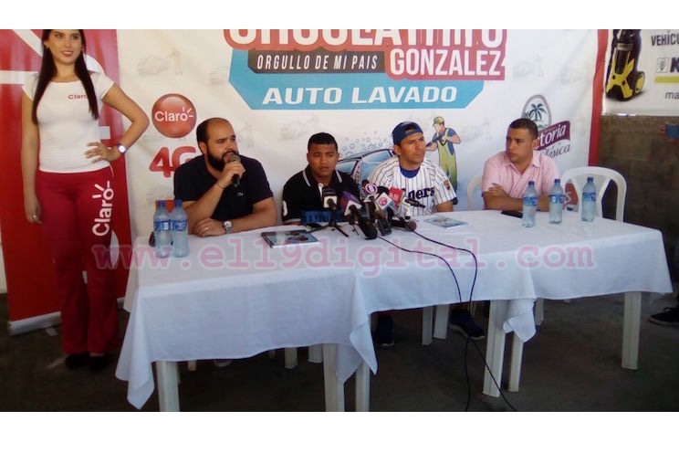 “Chocolatito” anuncia inauguración de Auto Lavado
