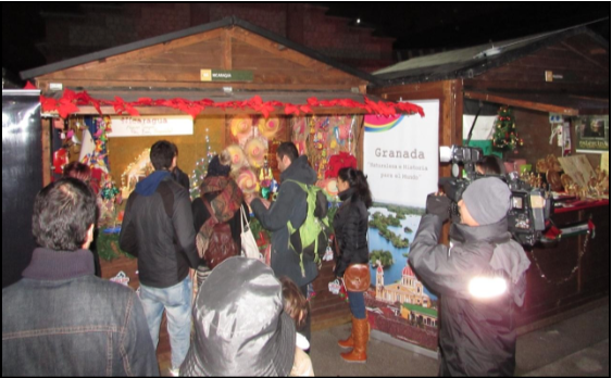 Nicaragua culmina participación en la Navideña Feria Internacional de las Culturas en Madrid