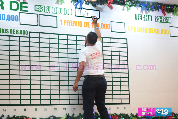 Premio Mayor de la Lotería Nacional se queda en Managua