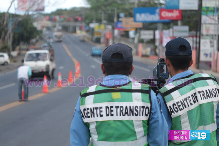 Policía Nacional continúa procurando seguridad en las vías