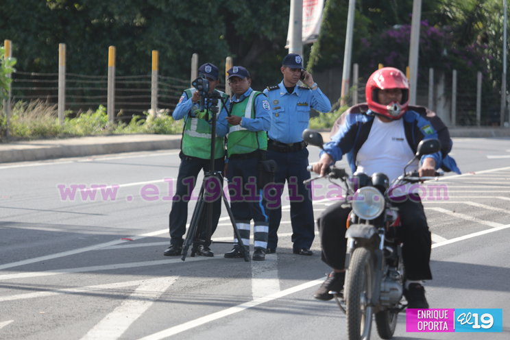Policía Nacional continúa procurando seguridad en las vías