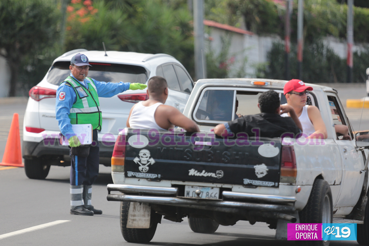 Policía Nacional continúa procurando seguridad en las vías