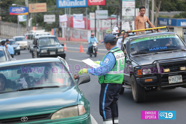 Policía Nacional continúa procurando seguridad en las vías