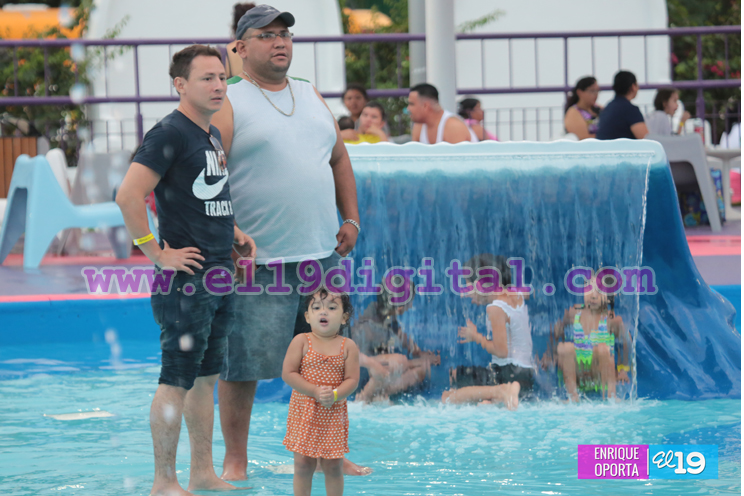 Nuevo parque del Paseo Xolotlán: “Más que una novedad, un acontecimiento grandioso para las familias”