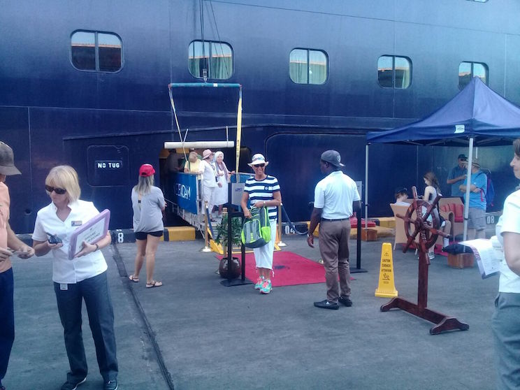 Crucero Veendam llega a Nicaragua