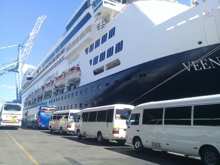 Crucero Veendam llega a Nicaragua