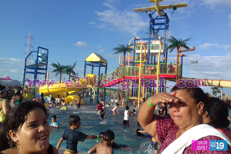 Gobierno garantizará que aguas del Parque Acuático del Paseo Xolotlán sean seguras para los visitantes