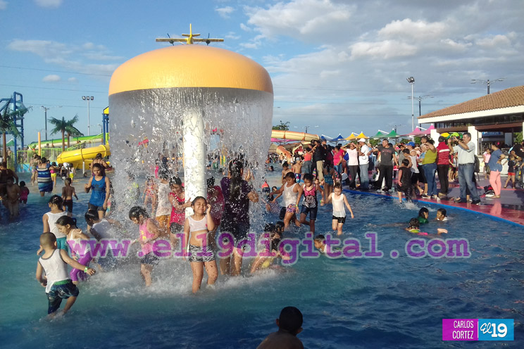 Gobierno garantizará que aguas del Parque Acuático del Paseo Xolotlán sean seguras para los visitantes