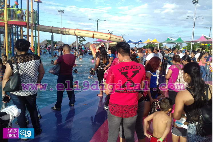 Gobierno garantizará que aguas del Parque Acuático del Paseo Xolotlán sean seguras para los visitantes