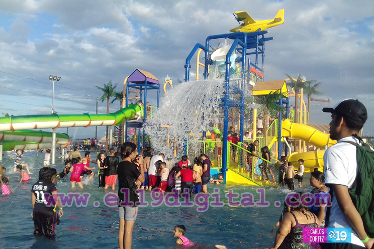 Gobierno garantizará que aguas del Parque Acuático del Paseo Xolotlán sean seguras para los visitantes