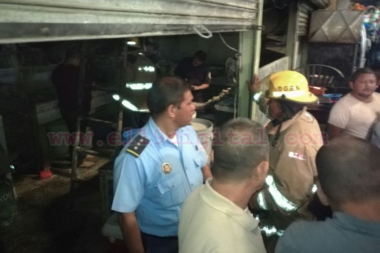 Explota tanque de gas en el Mercado Roberto Huembes