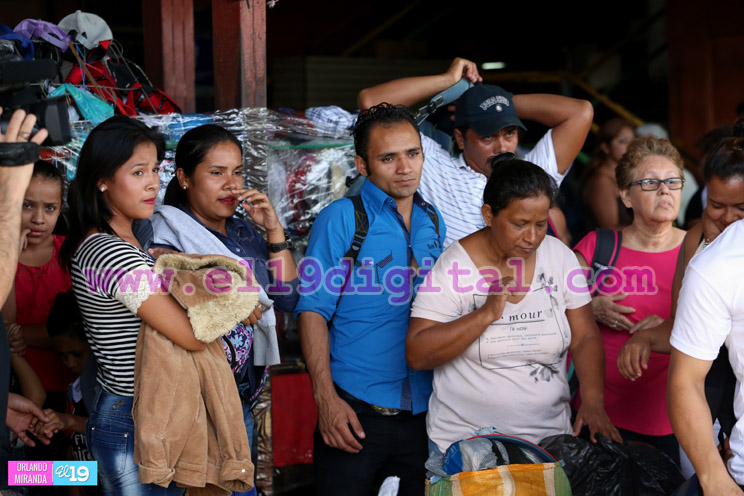 Miles regresan al interior tras pasar vacaciones en Managua