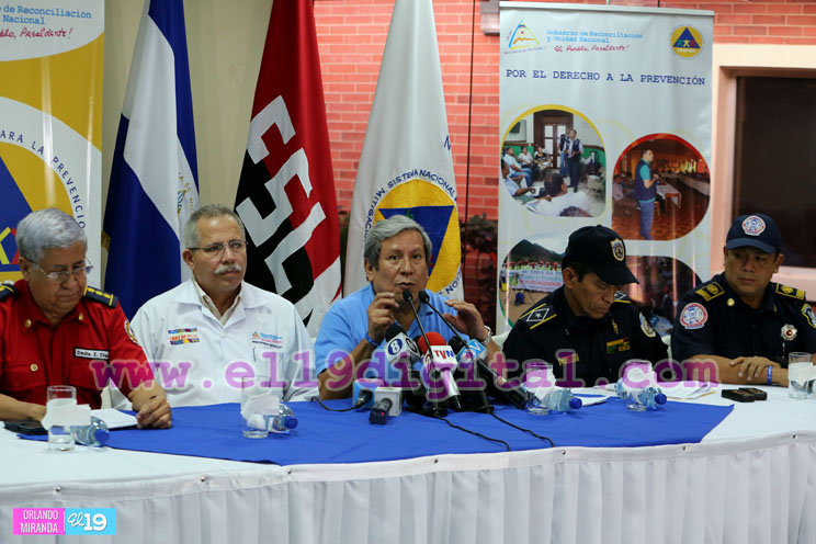SINAPRED presenta resultados de planes de atención y protección a las familias
