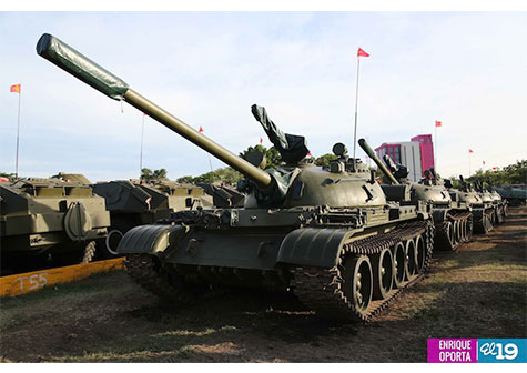 Ejército preparado para celebrar su 34 Aniversario