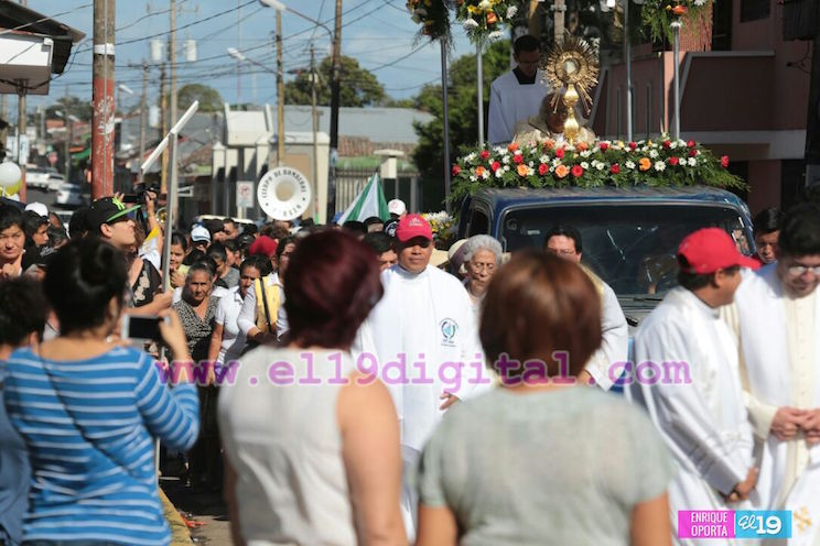Jinotepinos festejan solemnidad de Jesús Sacramentado