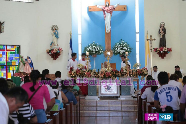 Jinotepinos festejan solemnidad de Jesús Sacramentado