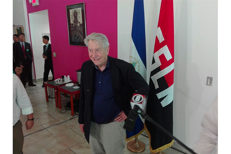 Parlamentario alemán: "Estoy muy contento de que Daniel Ortega se renueva presidente"