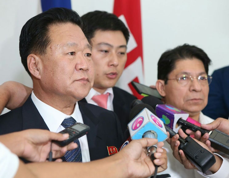 Representante de la República Popular Democrática de Corea llega a Nicaragua