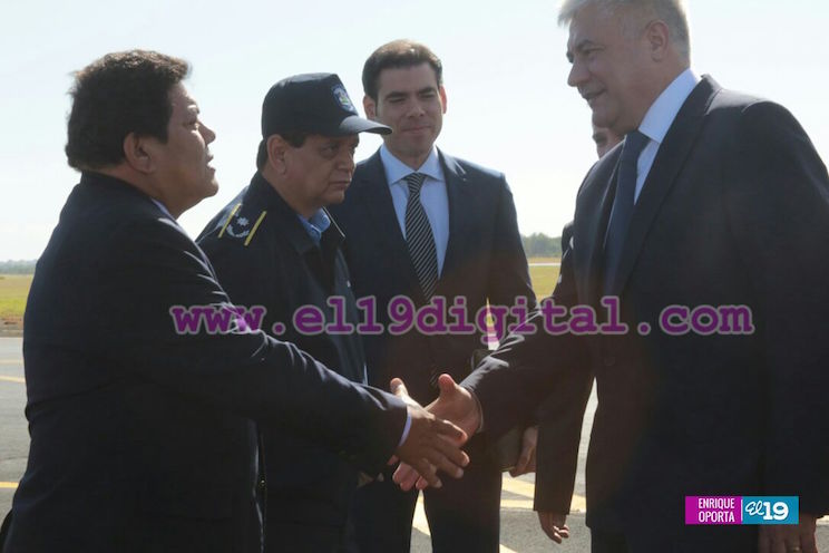 Ministro del Interior de Federación de Rusia llega a Nicaragua