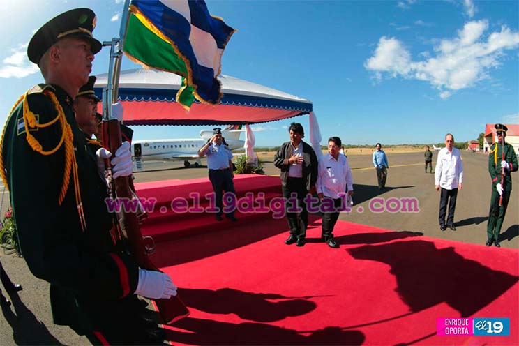 Presidente de Bolivia destaca profunda vocación democrática de Nicaragua