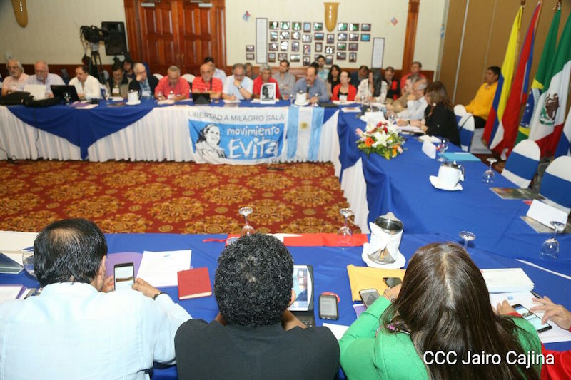 Se instala en Managua grupo de trabajo del Foro de Sao Paulo