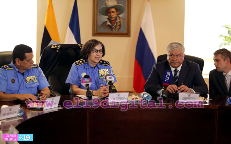 Jefatura Nacional de la Policía sostiene reunión con Ministro del Interior de la Federación de Rusia 