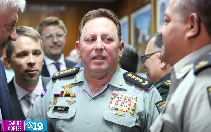 Ministro del Interior de Rusia sostuvo encuentro con comandancia del Ejército de Nicaragua