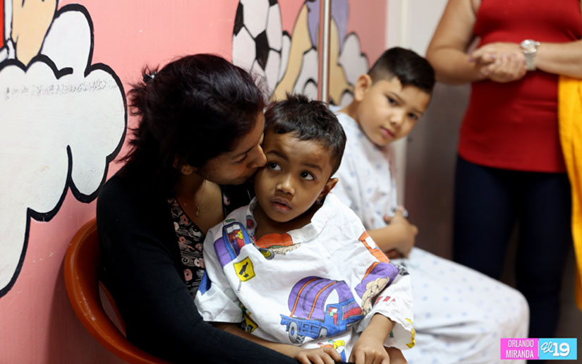 Niños protagonizan jornada quirúrgica en Hospital La Mascota