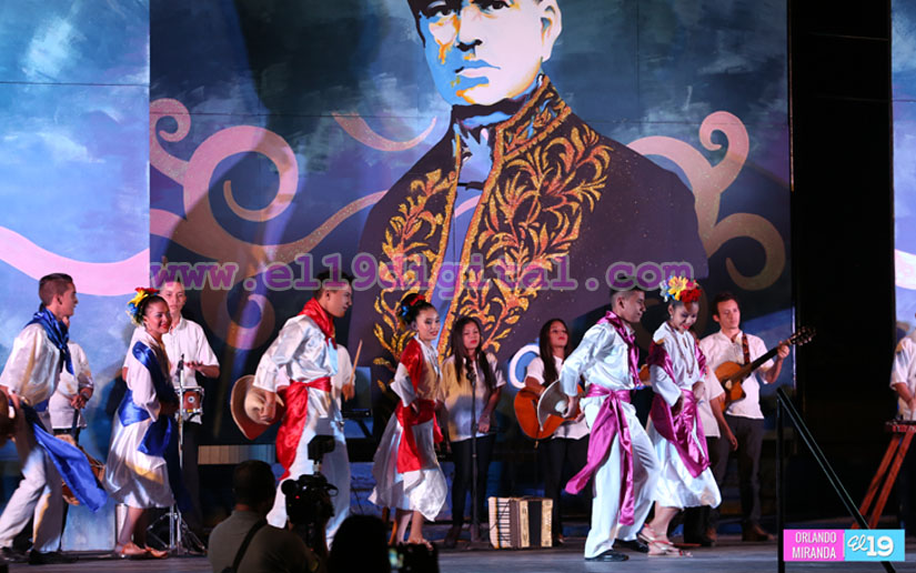 Brilla el arte y la cultura en gala artística por el 150 aniversario de Rubén Darío 