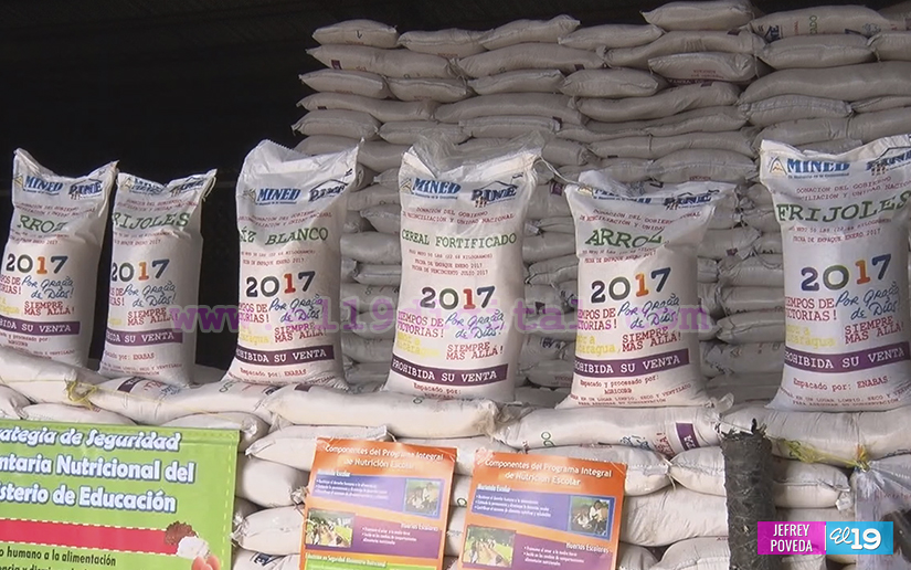 Inicia primera distribución de la Merienda Escolar 2017