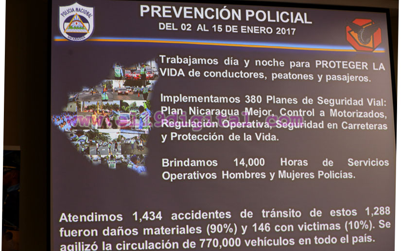 Planes policiales en vías ayudan a preservar la vida
