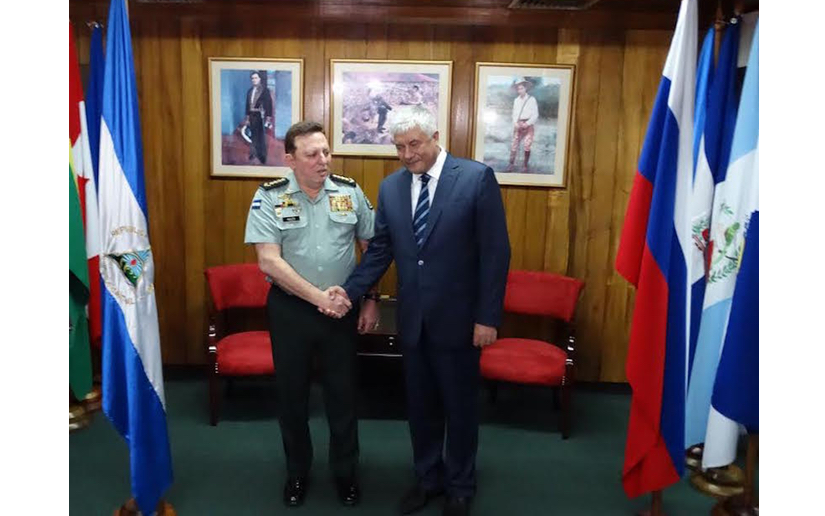 Ejército informa sobre visita de Ministro del Interior de Rusia
