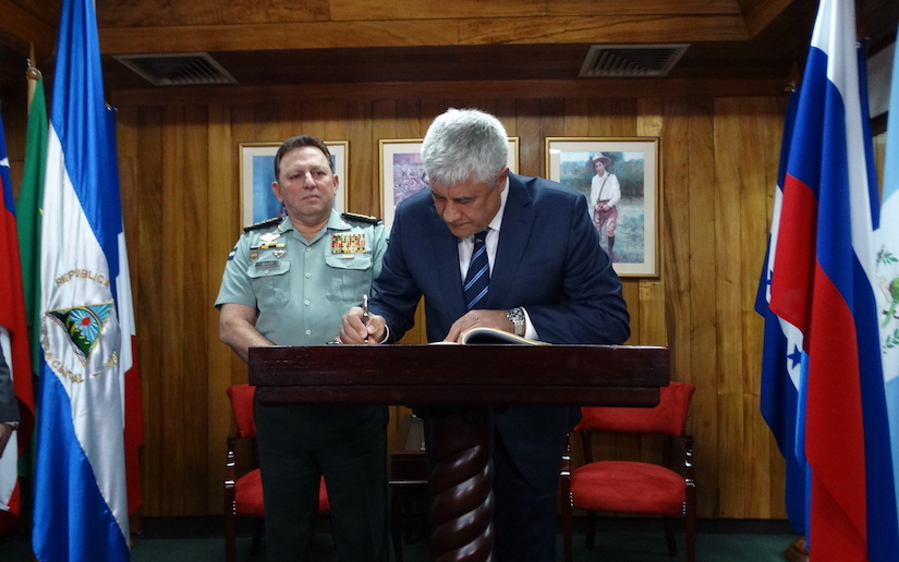 Ejército informa sobre visita de Ministro del Interior de Rusia